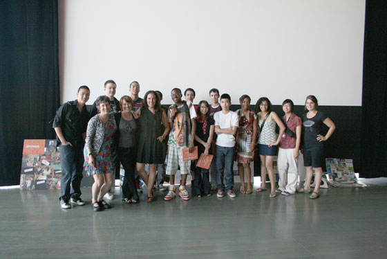 YDB Graduates, Mentors and Volunteers gather and celebrate together after Graduation!